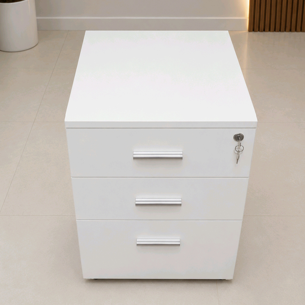3 Drawer Office Pedestal Cabinet