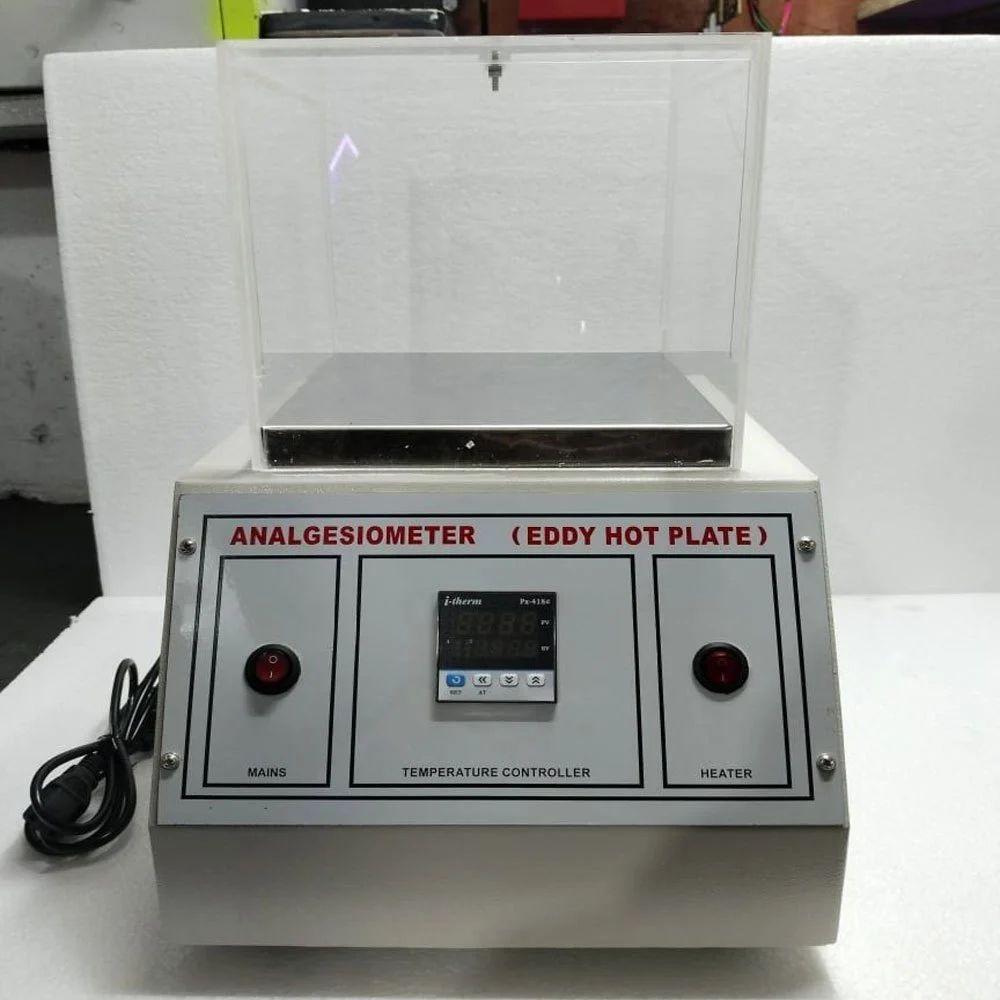 Analgesiometer Eddy Hotplate - Application: Used For Analgesic Drug Screening And Evaluation. Measures Pain-Response/Withdrawal Latency In Experimental Animals. Used To Study The Effectiveness Of Pain-Relieving Drugs. Suitable For Pharmacological And Biomedical Research. Used In Drug Development And Preclinical Research. Commonly Used In Research Institutes