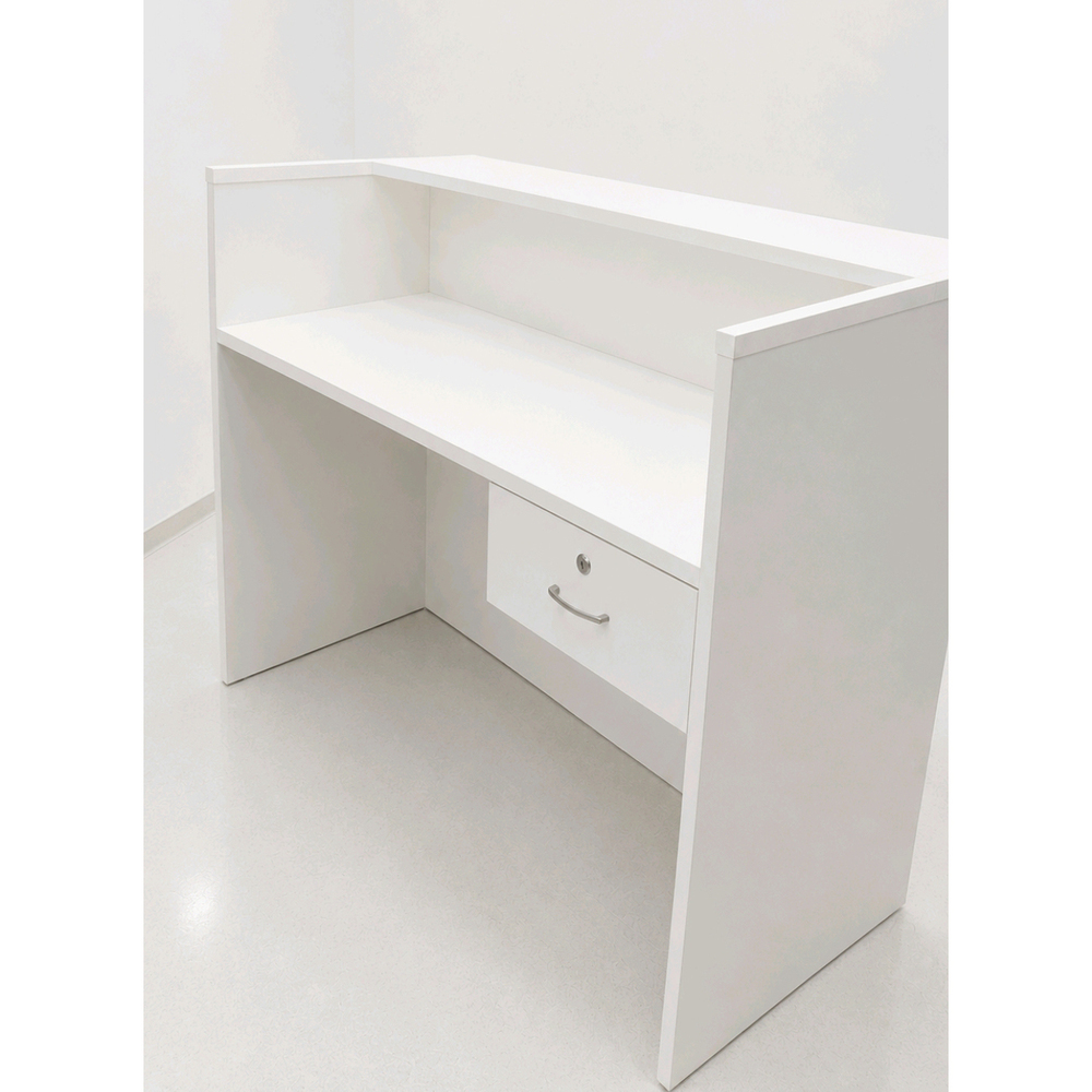 White Reception Table