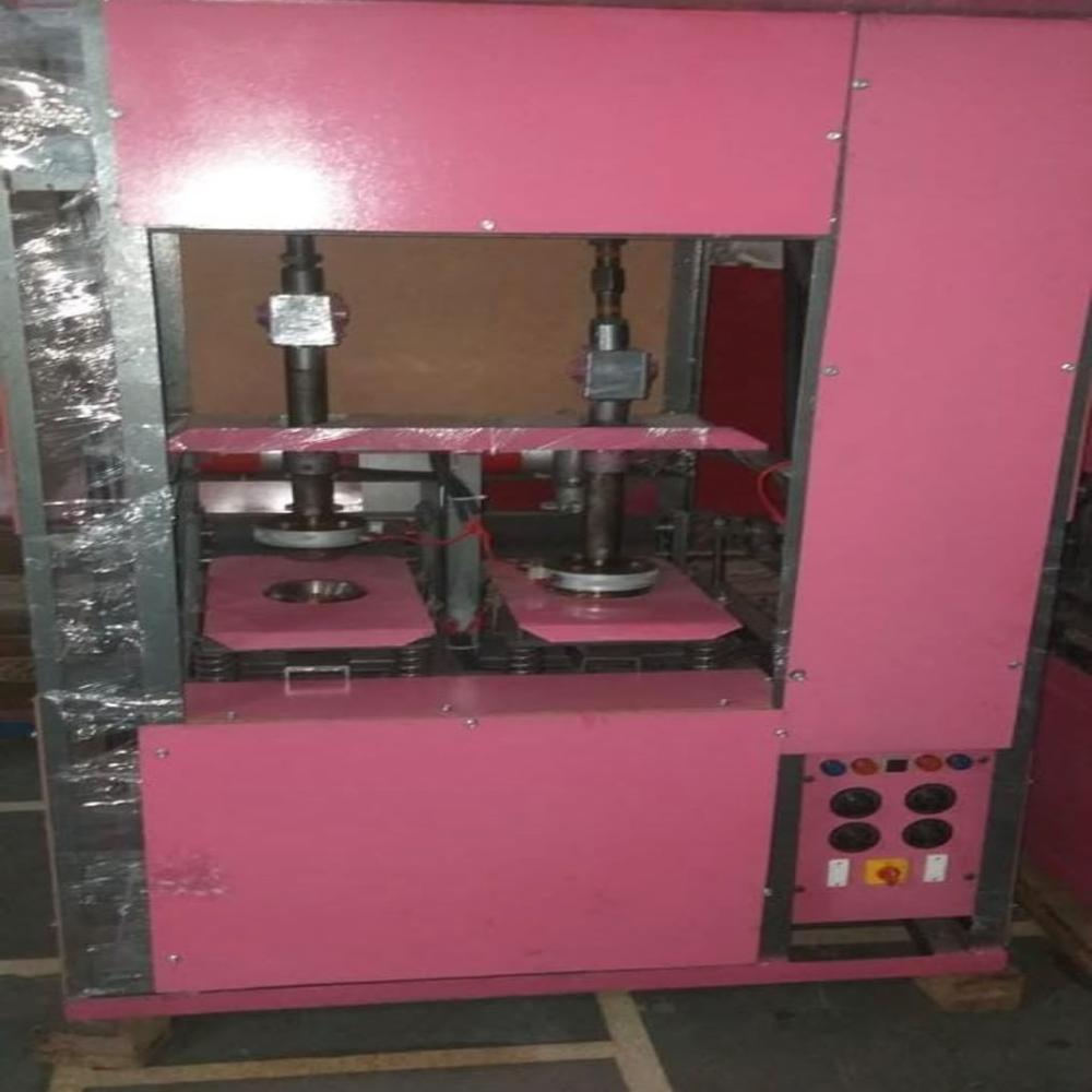 Fully automatic double die paper plate making machine