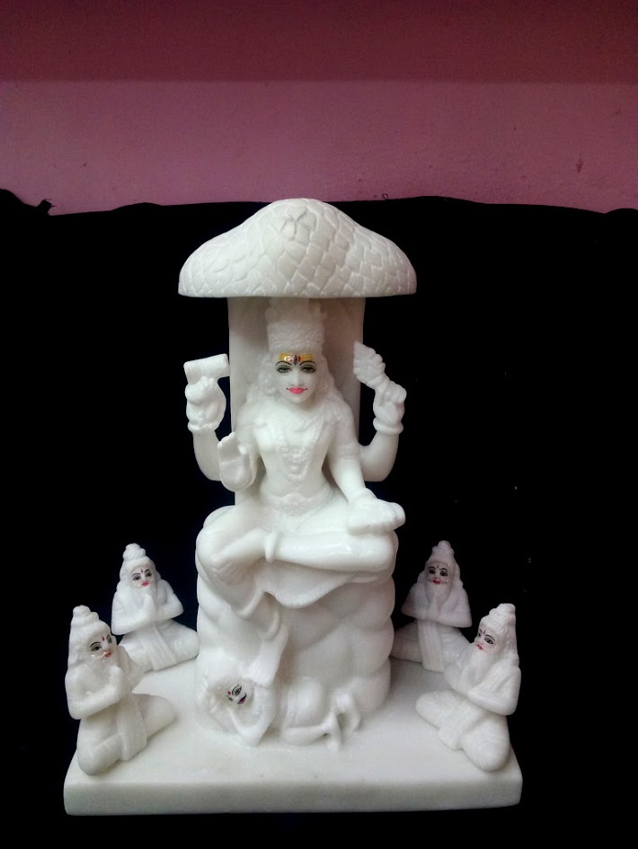 Marble Dakshinamurti Statue