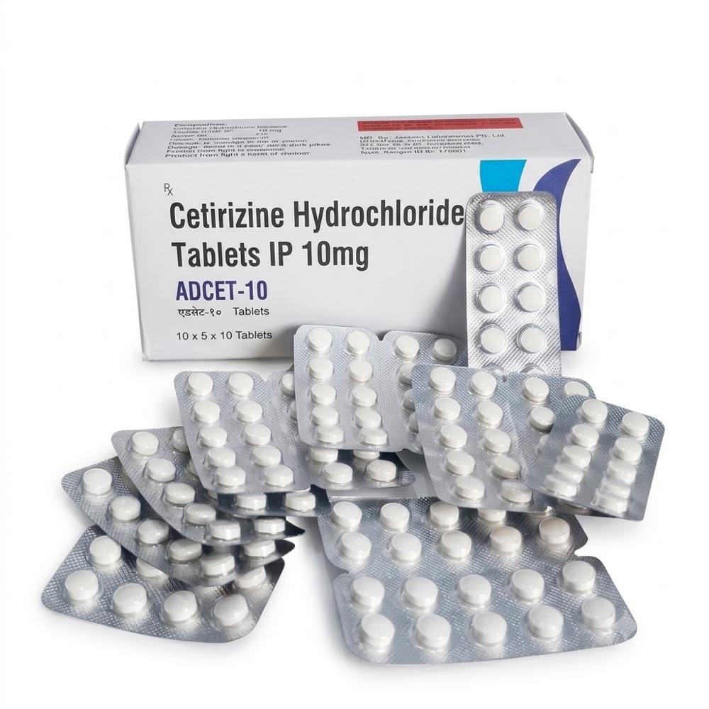 ADCET-10 Cetirizine Hydrochloride Tablets 