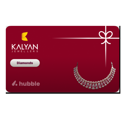 Kalyan Diamond Jewellery Gift Voucher Card