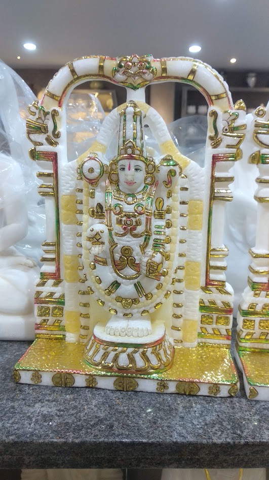 Marble Tirupati Balaji Statue 
