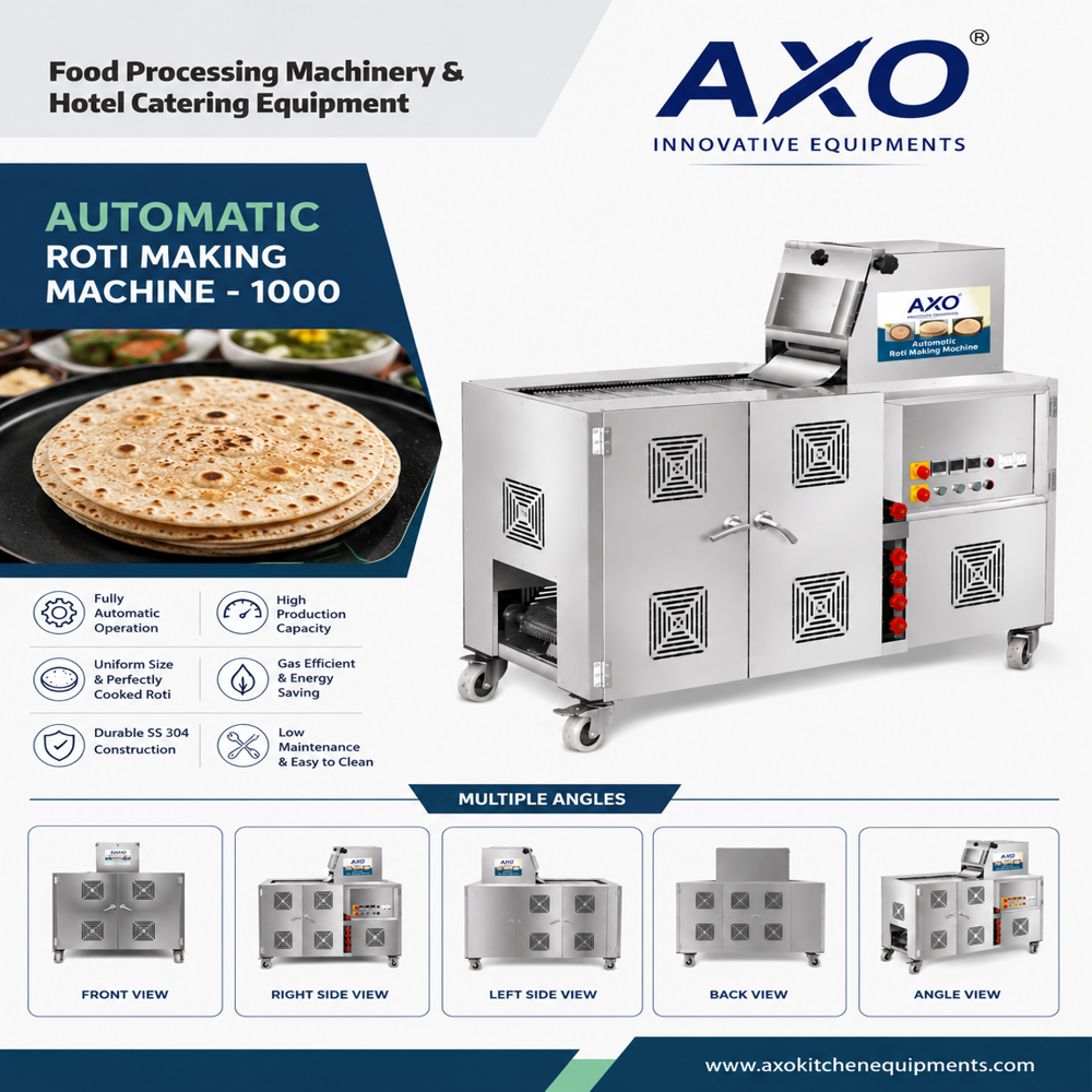 Roti/chapati Machine  Fully Automatic - Application: Hotels
