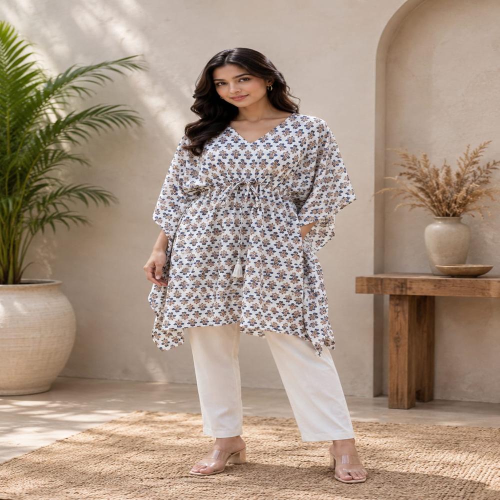 Jaipuri Printed Kaftan