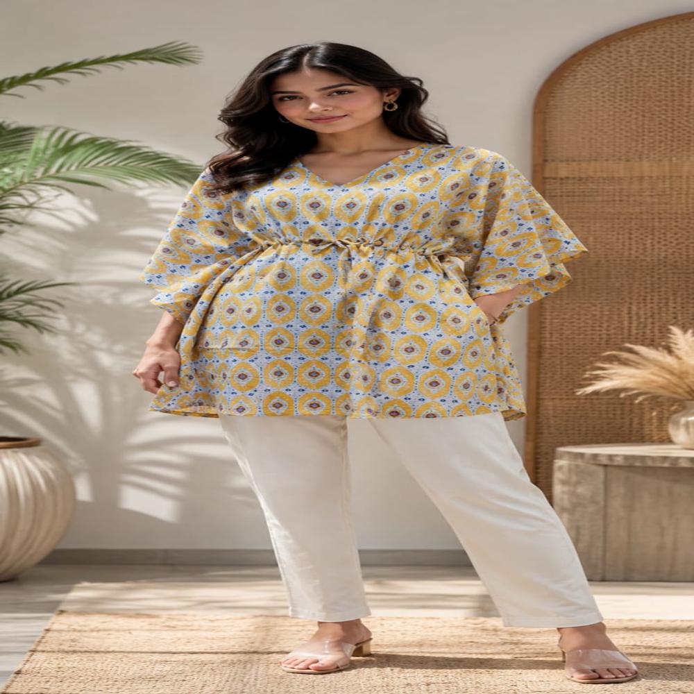 Jaipuri Printed Kaftan