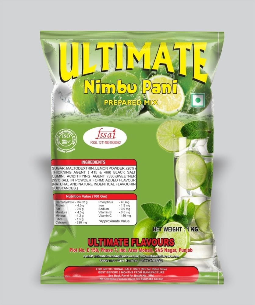 Nimbu Pani Premix