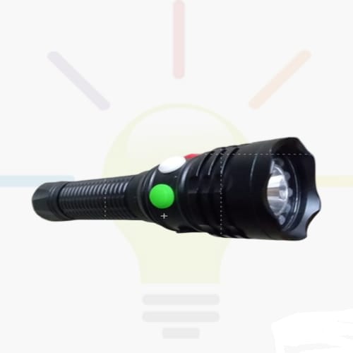 Rechargeable Magnet Base Tri Colour Torch 003