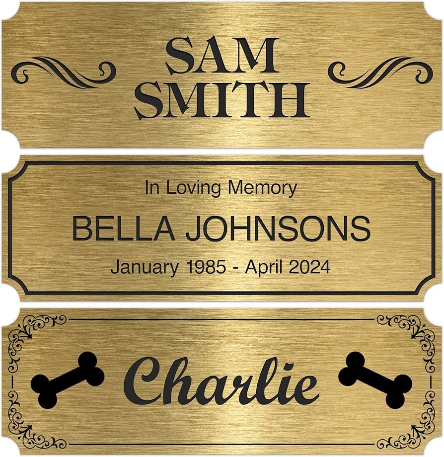 Name Plate - Application: Office