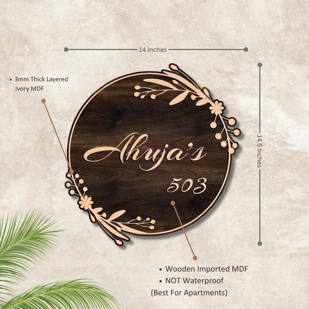 Name Plate - Application: Office