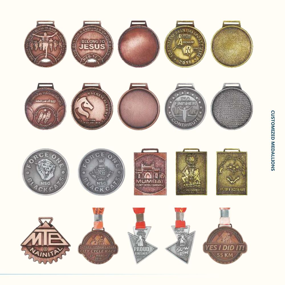 Custom Medals - Base Material: Zinc Alloy/brass/iron/copper (As Preferred)