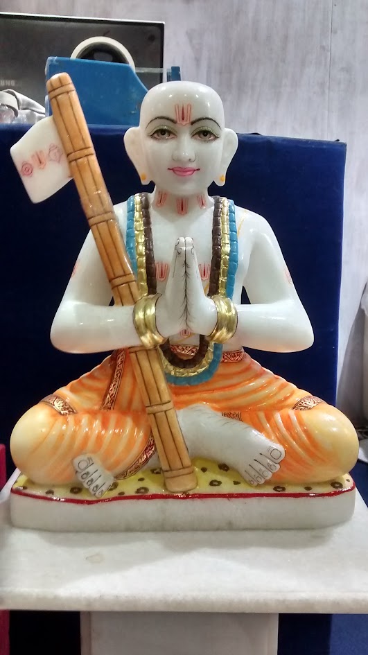 Marble Ramanujam Statue