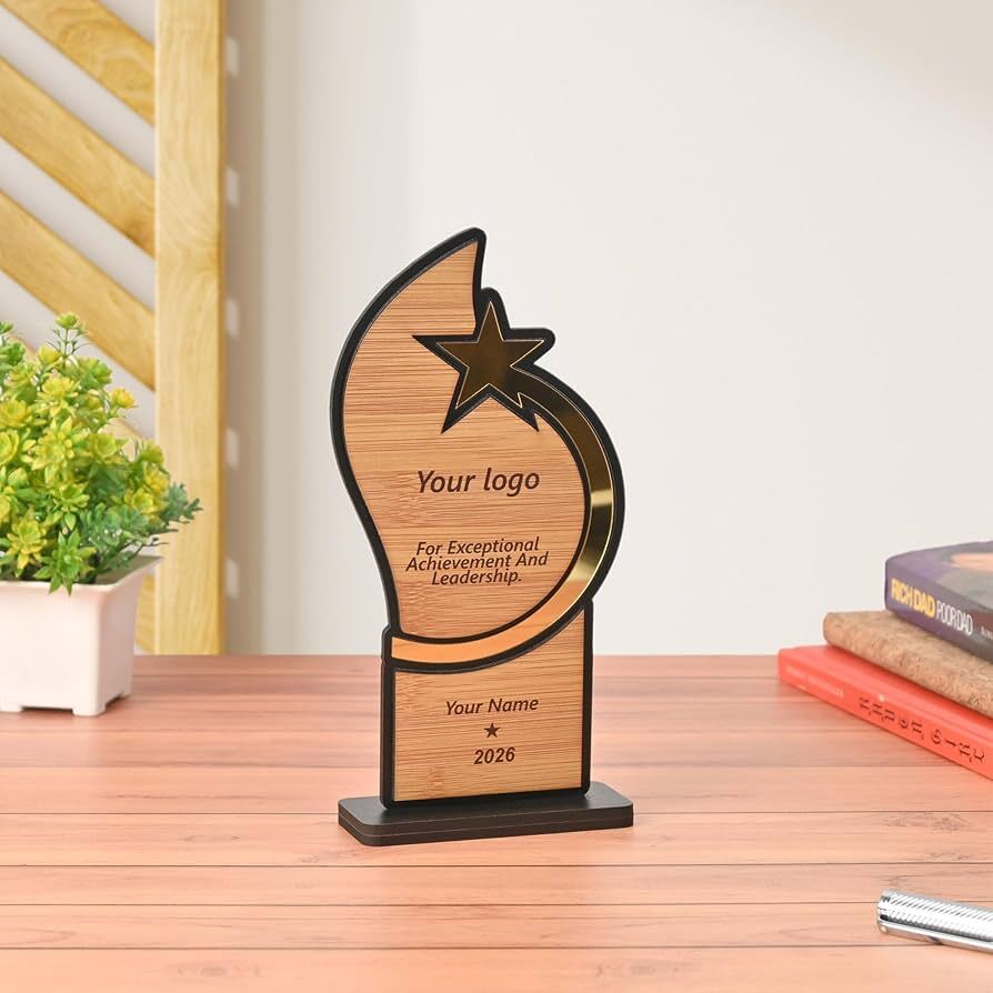 Customized Wooden Trophies
