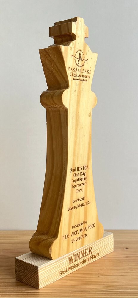 Customized Wooden Trophies
