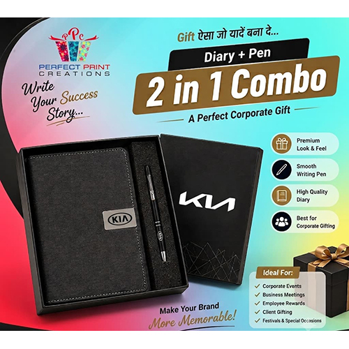 Diary + Pen 2 in 1 Combo Pack
