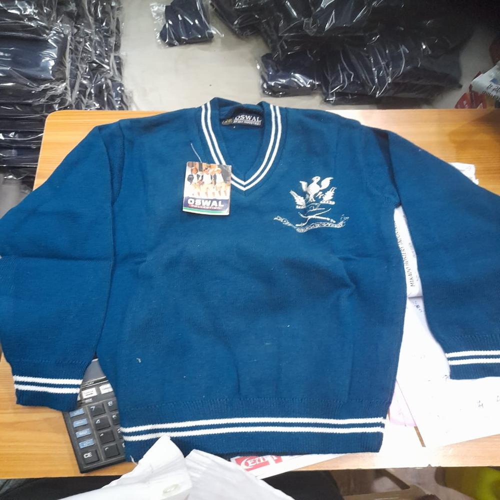 School Uniform Sweater - Collar Type: V Neck