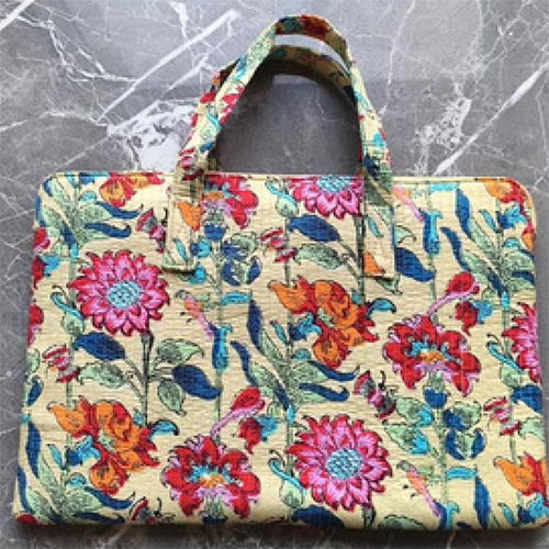 Floral Printed Laptop Bag