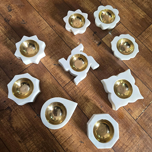 Marble Diya