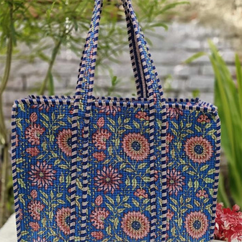 Interesting Print Tote Bag