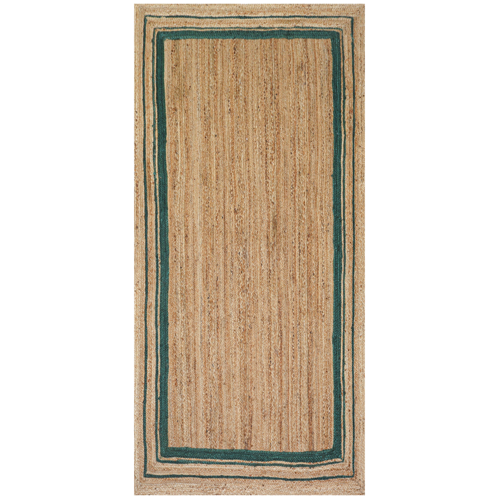 JR09B Fiber Braided Jute Rug