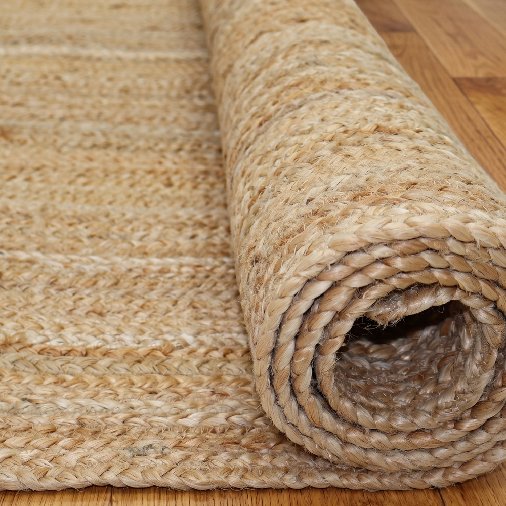 JR02 Natural Jute Runner Rug