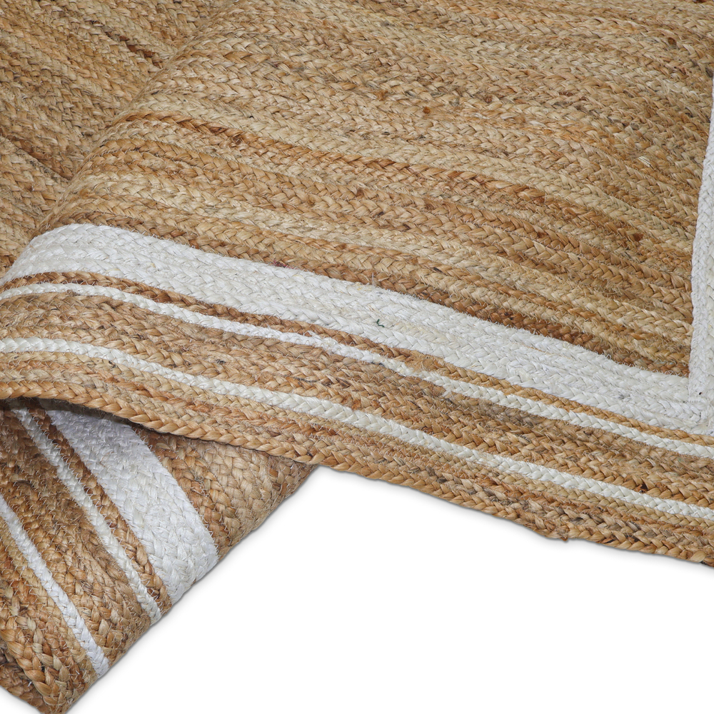 JR09D Handwoven Jute Rug