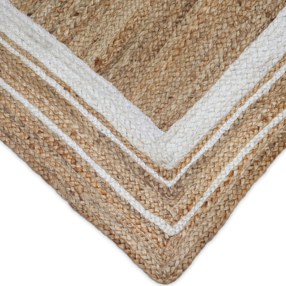 JR09D Handwoven Jute Rug