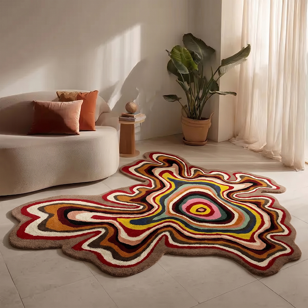 CR02 Large Living Room Tufted Rug