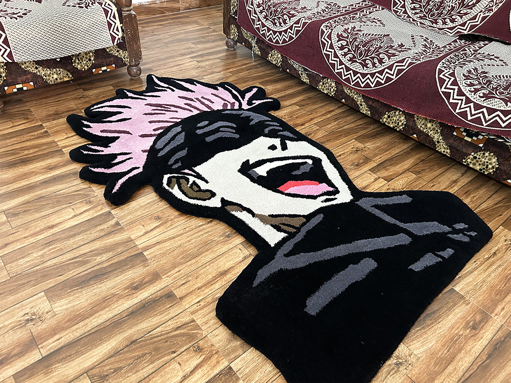 CR01 Satoru Gojo Anime Tufted Rug