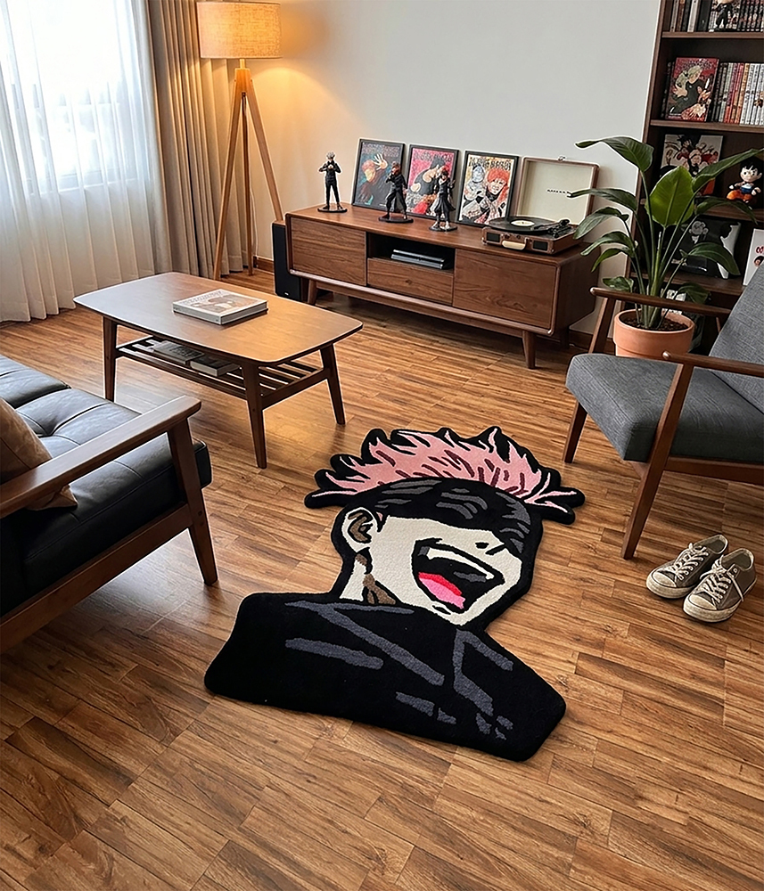 CR01 Satoru Gojo Anime Tufted Rug