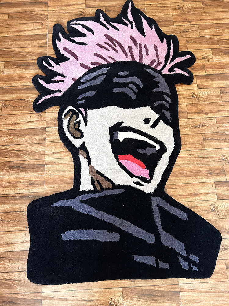 CR01 Satoru Gojo Anime Tufted Rug