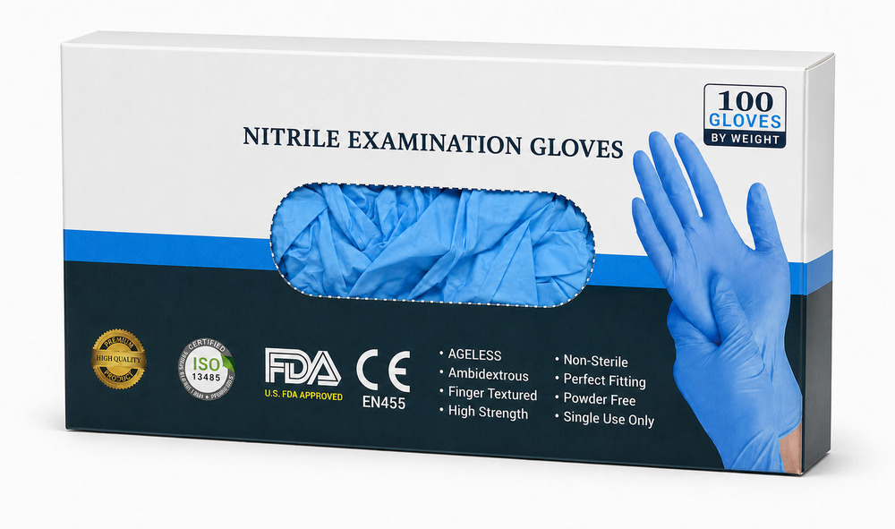 Nitrile Examination Gloves