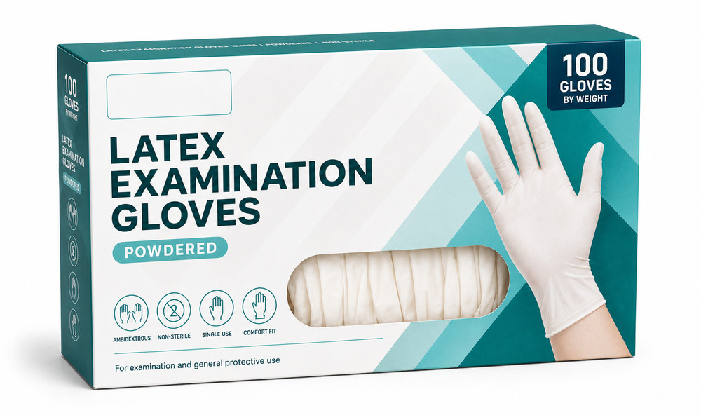 Latex Examination Gloves