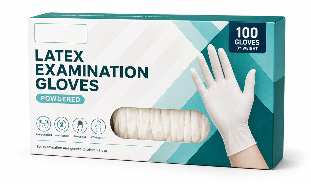 Latex Examination Gloves