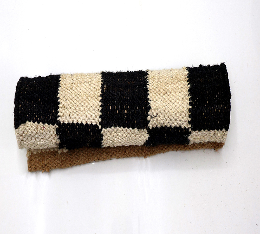 JR36A Handwoven Jute Kilim Rug
