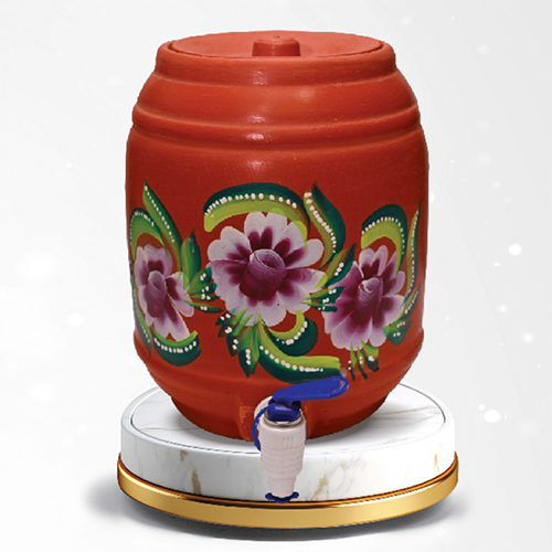5 Ltr Big Matki Red Clay Water Pot