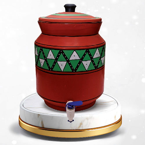 13 Ltr Spartan Red Clay Water Pot