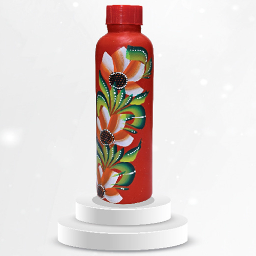 01C 500ml Baby Red Clay Water Bottle
