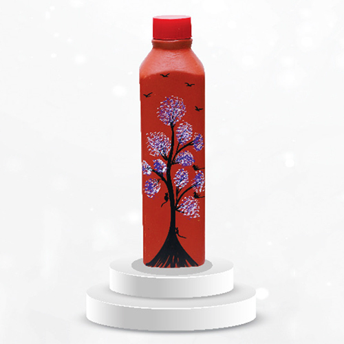07C 1 Ltr Red Clay Water Bottle