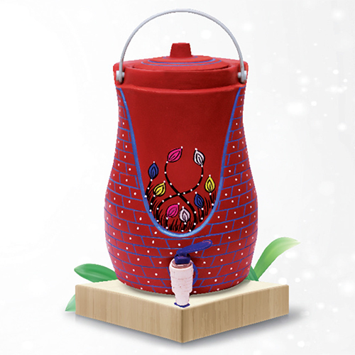 5 Ltr Bruno Red Clay Water Jug