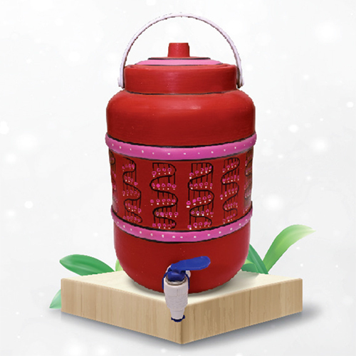 5 Ltr Corel Red Clay Water Jug