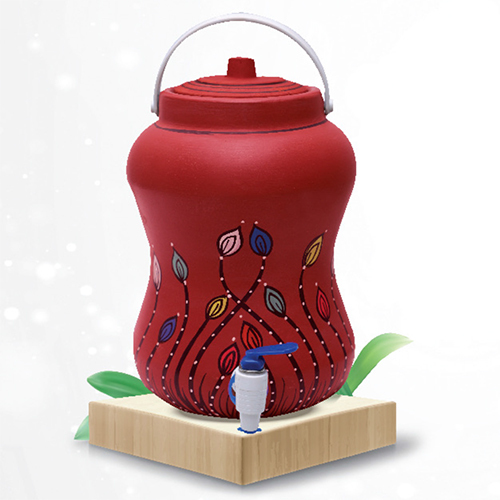 5 Ltr Jupiter Red Clay Water Jug