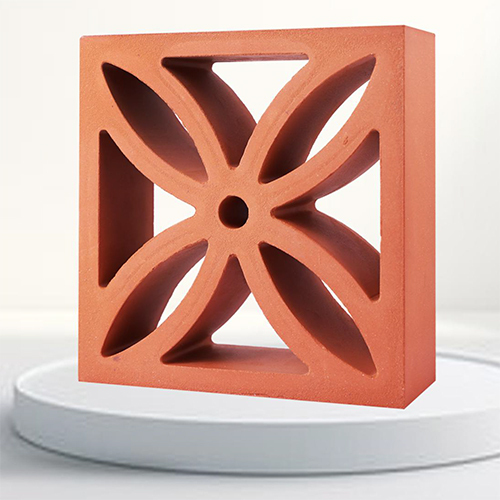 Amber Design Red Clay Decorative Grill