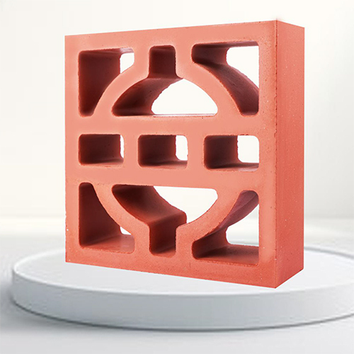 Pearl Design Red Clay Decorative Grill