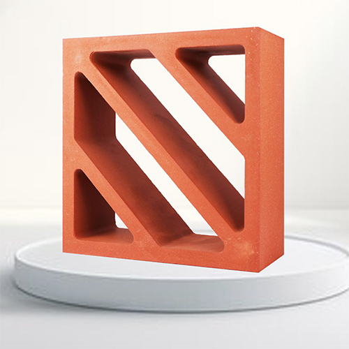 Zibra Design Red Clay Decorative Grill