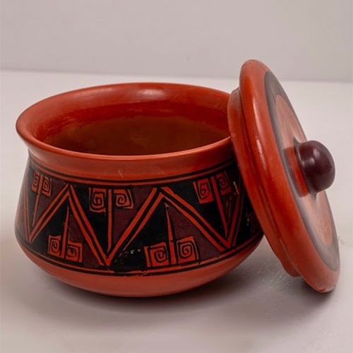 Red Clay Biryani Pot