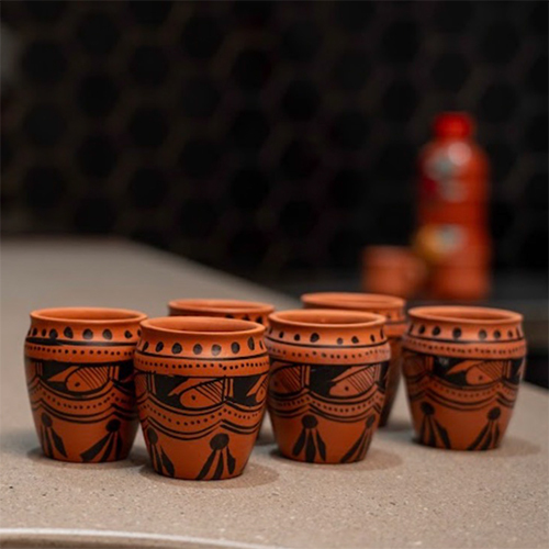Red Clay Curd Pot