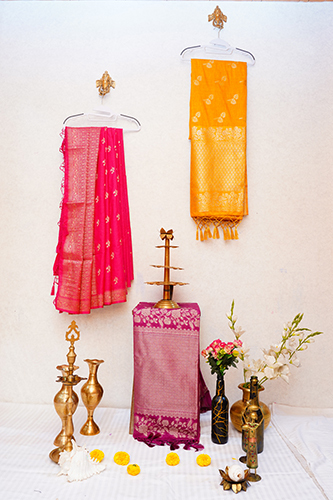 DN-2926 Art Ghicha Tissue Kanjeevaram Sarees