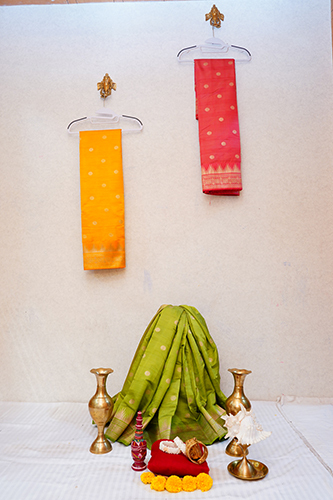 DN-3411 Art Tassar Tissue Kanjeevaram Sarees